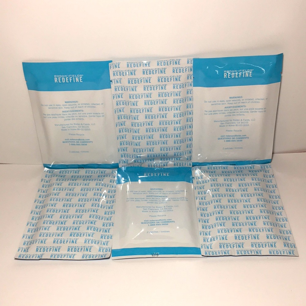 6 Packs of Rodan + Fields Redefine Acute Care Skincare for Expression Lines